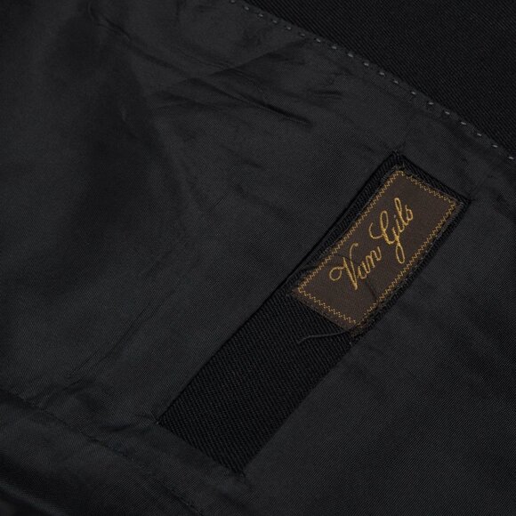 Van Gils (Netherlands) Gabardine Weave Tailored Suit Jacket : L - Picture 6 of 8